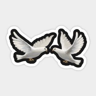 Doves Sticker